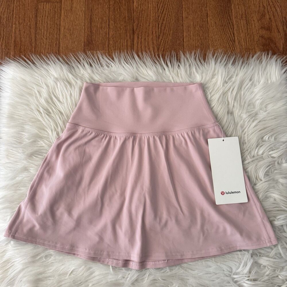 Lululemon Align High Rise Skirt Skort Shorts Women’s Size 4 Pink Haze NWT $78
